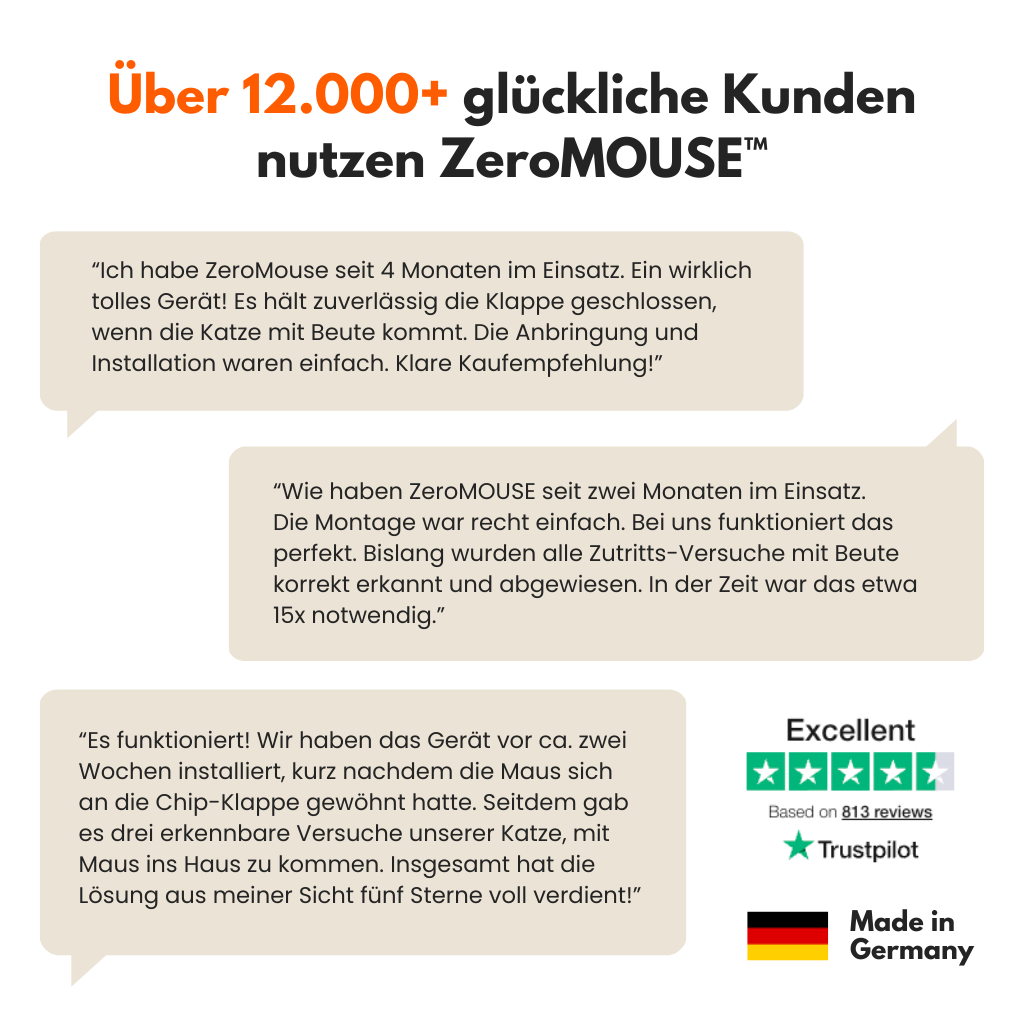 Cat Flap with Prey Detection (incl. ZeroMOUSE™ 2.0)