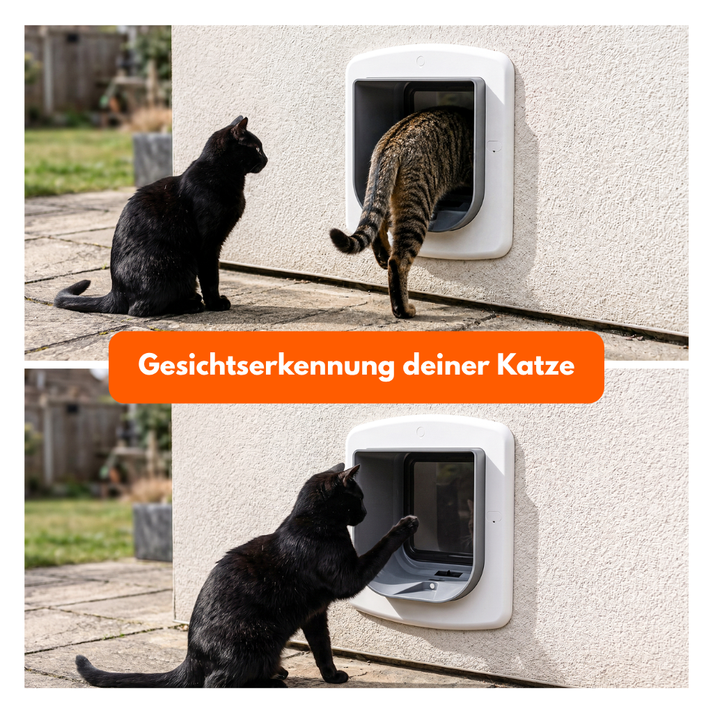 AI Cat Flap with Prey and Face Recognition